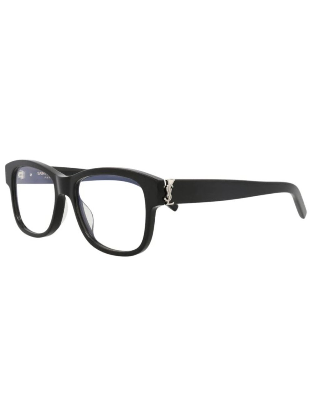 New Saint Laurent Women's Eyeglasses Square Rectangle Recycled Acetate Frame